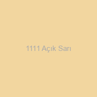 1111 Açık Sarı